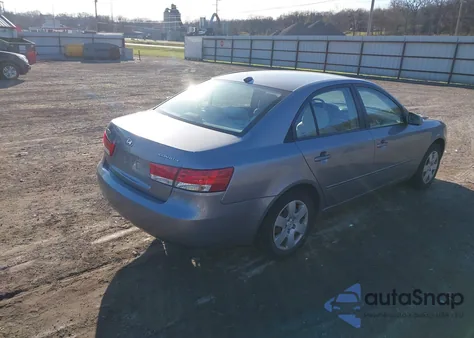 2008 Hyundai Sonata Gls из США, поврежденный, VIN 5NPET46C88H385067